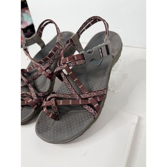 Skechers Reggae Outdoor Lifestyle Walking Sandals Womens 7.5 Comfort - Picture 3 of 8